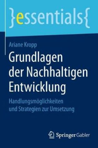 Cover of Grundlagen der Nachhaltigen Entwicklung