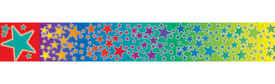 Book cover for Rainbow Stars Borders with Corners