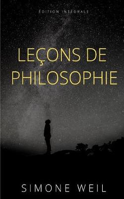 Book cover for Lecons de Philosophie (Edition Integrale)