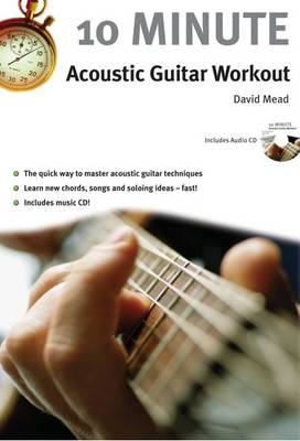 Book cover for 10 Minute Acoustic Guitar Workout