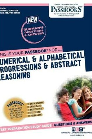 Cover of Numerical & Alphabetical Progressions & Abstract Reasoning (CS-30)