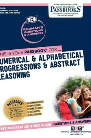 Cover of Numerical & Alphabetical Progressions & Abstract Reasoning (Cs-30)