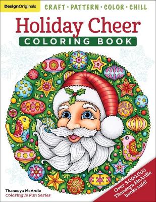 Book cover for Holiday Cheer Coloring Book
