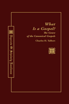 Book cover for What is a Gospel?