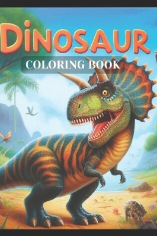 Cover of Dinosaur Coloring book