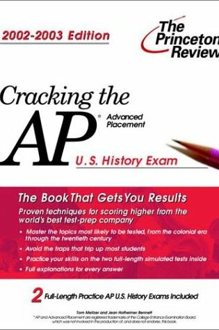 Cover of Cracking the AP U.S. History, 2002-2003 Edition