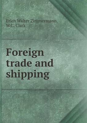 Book cover for Foreign trade and shipping