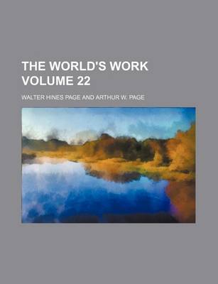 Book cover for The World's Work Volume 22