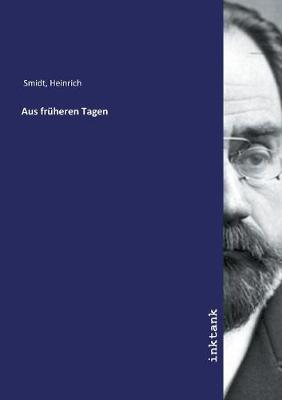 Book cover for Aus fruheren Tagen