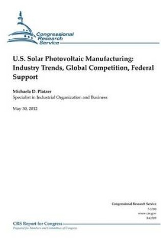 Cover of U.S. Solar Photovoltaic Manufacturing