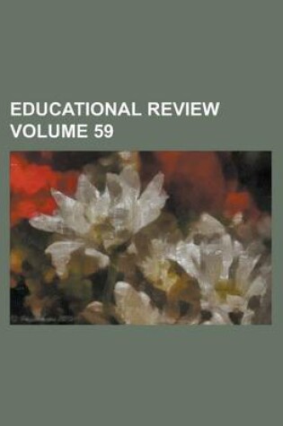 Cover of Educational Review Volume 59