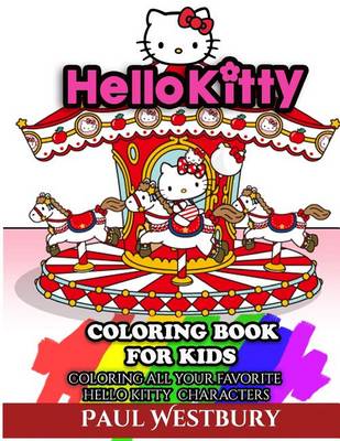 Book cover for Hello Kitty Coloring Book for Kids