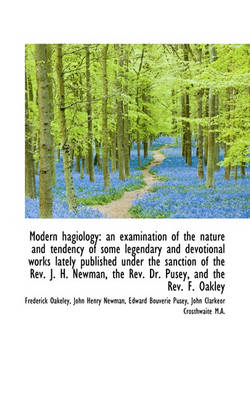 Book cover for Modern Hagiology