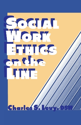 Book cover for Social Work Ethics on the Line