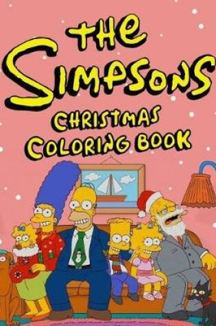 Cover of The Simpsons Christmas Coloring Book