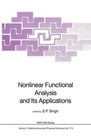 Cover of Nonlinear Functional Analysis and Its Applications