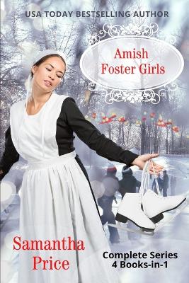 Book cover for Amish Foster Girls 4 Books-in-1