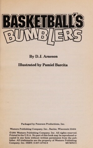 Book cover for Basketball's Bumblers