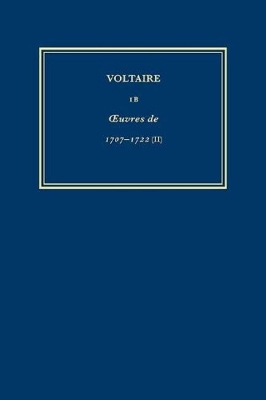 Book cover for Complete Works of Voltaire 1B