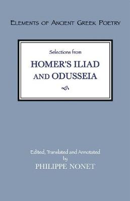 Book cover for Selections from Homer's Iliad and Odusseia