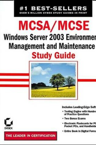 Cover of McSa/MCSE: Windows Server 2003 Environment Management and Maintenance Study Guide