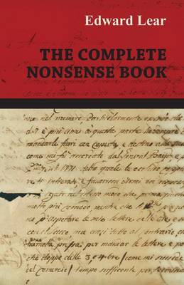 Book cover for The Complete Nonsense Book