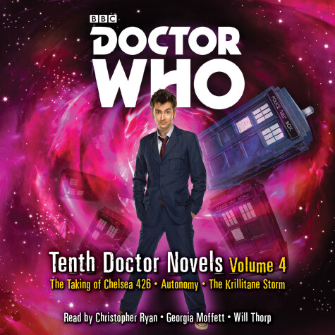 Book cover for Doctor Who: Tenth Doctor Novels Volume 4