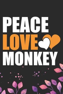 Book cover for Peace Love Monkey
