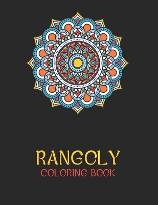 Book cover for Rangoly Coloring Book