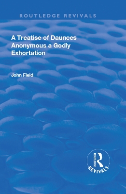 Book cover for A Treatise of Daunces and A Godly Exhortation