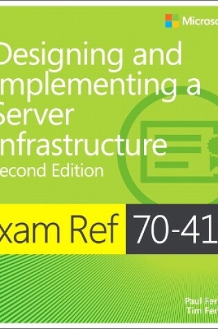 Cover of Exam Ref 70-413 Designing and Implementing a Server Infrastructure (MCSE)