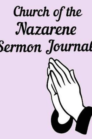 Cover of Church of the Nazarene Sermon Journal