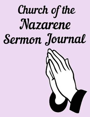 Book cover for Church of the Nazarene Sermon Journal