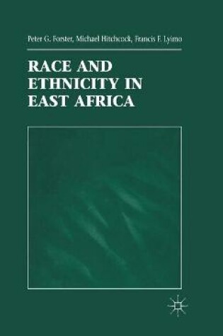 Cover of Race and Ethnicity in East Africa