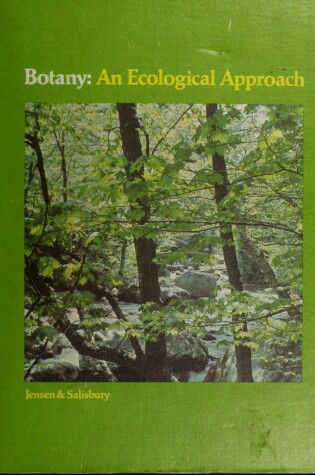 Cover of Botany an Ecological Approach