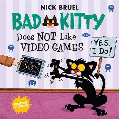 Book cover for Bad Kitty Does Not Like Video Games
