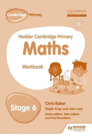 Cover of Hodder Cambridge Primary Maths Workbook 6