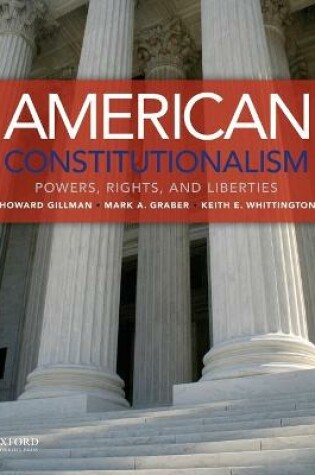 Cover of American Constitutionalism
