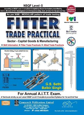 Book cover for Fitter Trade Practical (NSQF Level - 5 Syll.) (1st And 2nd Yr.)