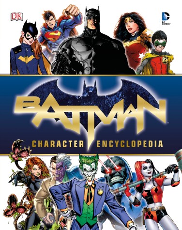 Book cover for Batman Character Encyclopedia