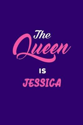 Book cover for The Queen is Jessica, Little Women