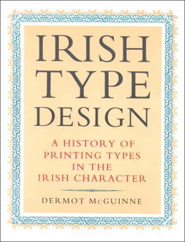 Book cover for Irish Typography