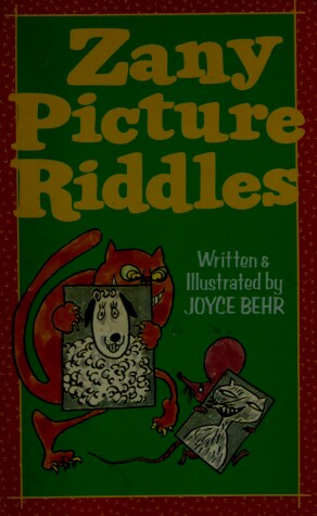 Book cover for Zany Picture Riddles