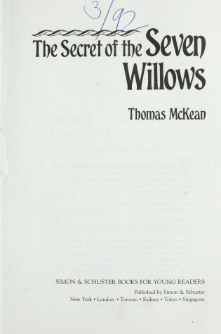 Cover of The Secret of the Seven Willows