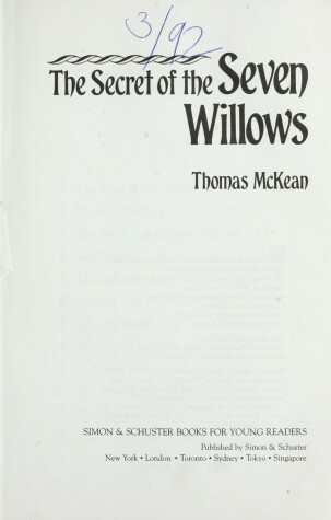 Book cover for The Secret of the Seven Willows