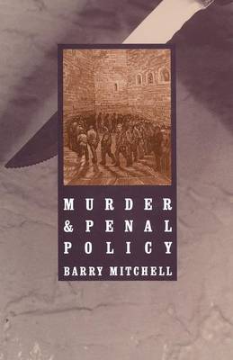 Book cover for Murder and Penal Policy