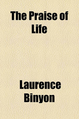 Book cover for The Praise of Life
