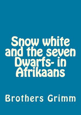 Book cover for Snow white and the seven Dwarfs- in Afrikaans
