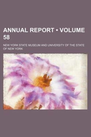 Cover of Annual Report (Volume 58)