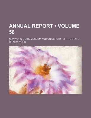 Book cover for Annual Report (Volume 58)